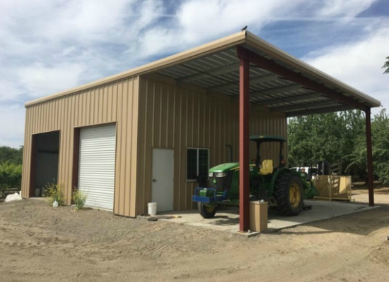 Steel building